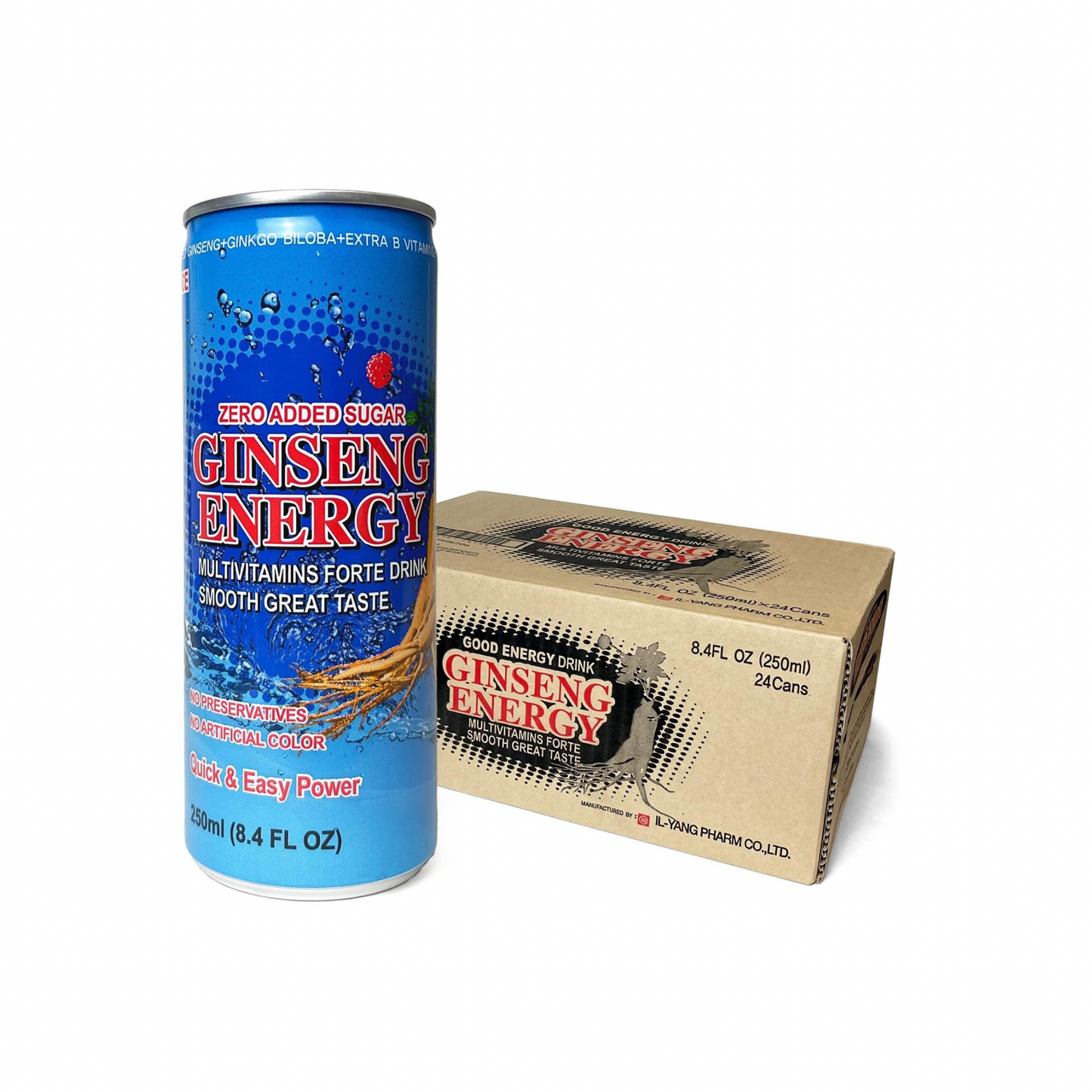 Ginseng Energy Drink 24x250 ml