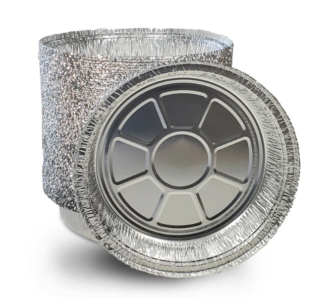 7" Round - Aluminum Container - Heavy