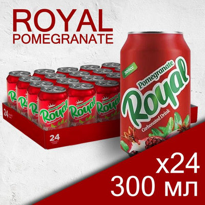 Royal Pomegranate (Carbonated Juice ) 24 x 300 ml