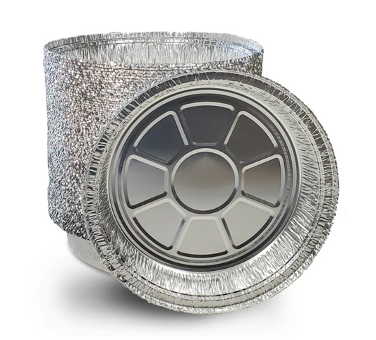 7" Round - Aluminum Container - Heavy