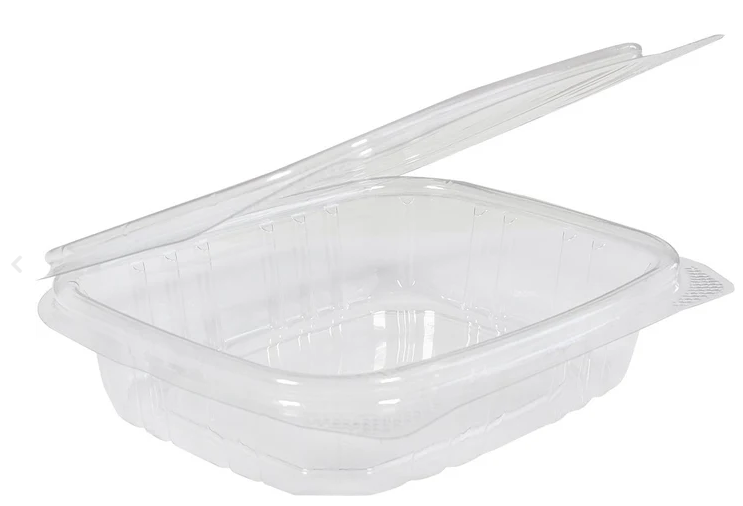 8oz Clear Hinged Deli Container