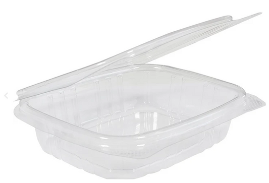 8oz Clear Hinged Deli Container
