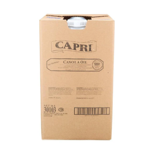 Capri - Canola Oil Box -16L