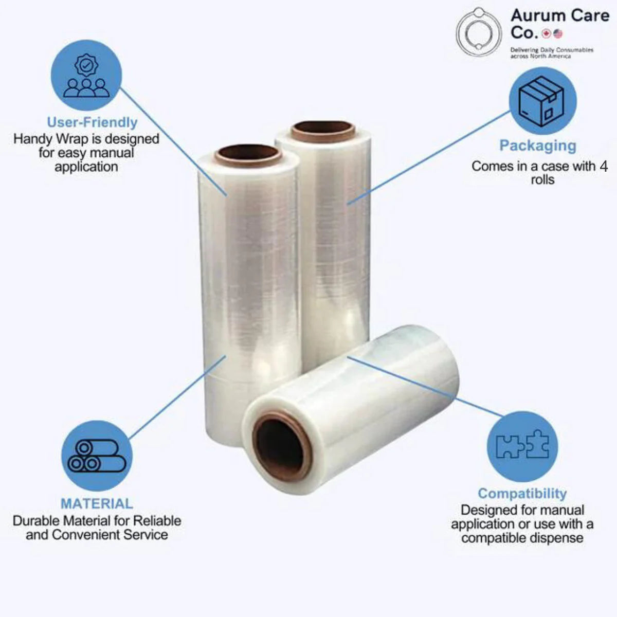 Pallet Wrap / Stretch Wrap 12”x80G/x1500ft